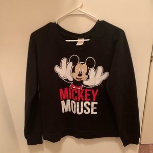 mickey mouse sweatshirt